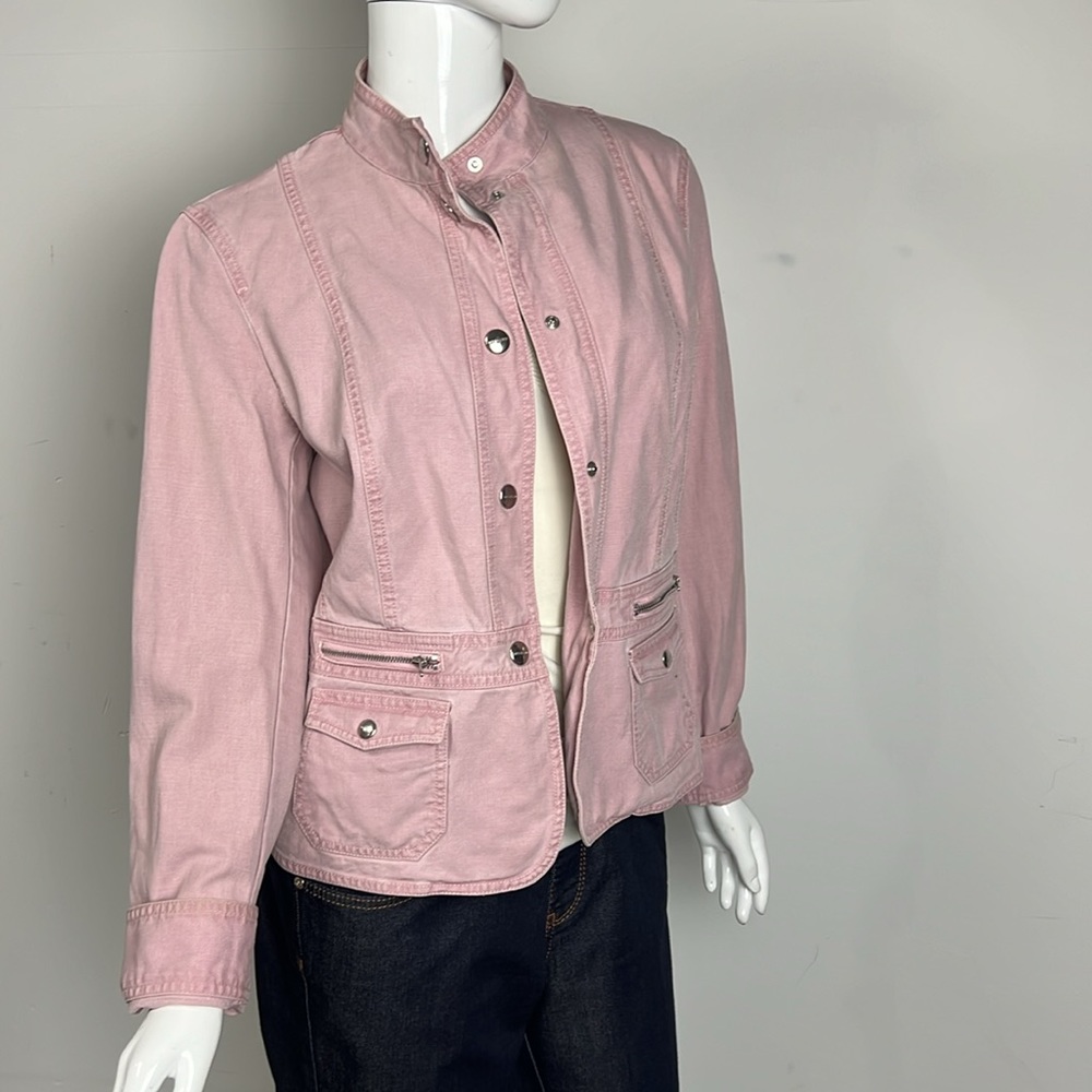 MaxMara Weekend Pink Denim Jacket